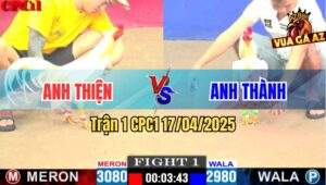 Trận 1 CPC1 17/4/2025 - Anh Thiện Vs Anh Thành