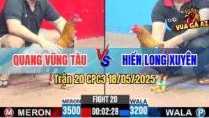 Trận 20 CPC3 18/5/2025 - Gà Chú Hiển Kém 3 Chấm Đá Bự Chạy Quanh Sân