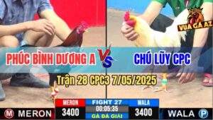 Trận 28 CPC3 7/5/2025 - Chú Phúc Bình Dương A Gặp Chú Lũy Campuchia