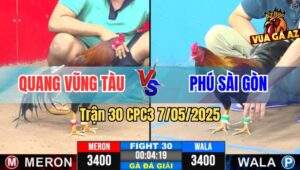 Trận 30 CPC3 7/5/2025 - Anh Quang Vũng Tàu Được 9 Điểm Sàu 3 Vòng Đấu