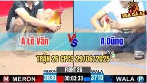 Trận 26 CPC3 29/06/2025 - Anh Lê Văn Vs Anh Dũng