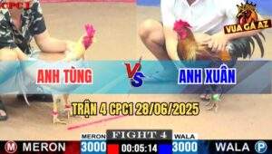 Trận 4 CPC1 28/06/2025 - Gà Bướm Điềm Tĩnh Canh Chặn Nạp 1 Chân Lụm Xổ