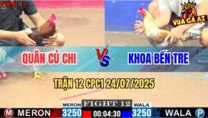 Trận 12 CPC1 24/7/2025 - Anh Quân Củ Chi Và Anh Khoa Bến Tre