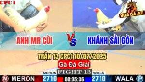 Trận 13 CPC1 10/7/2025 - Anh Mr Cùi Gặp Anh Khánh Sài Gòn