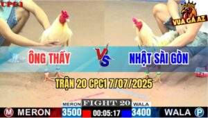 Trận 20 CPC1 7/7/2025 - Ông Thầy Hạ Đẹp Anh Nhật Sài Gòn