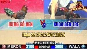 Trận 22 CPC1 24/7/2025 - Anh Hưng Gò Đen Và Anh Khoa Bến Tre