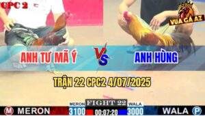 Trận 22 CPC2 4/7/2025 - Điều Cọp Anh Tư Mã Ý Gục Ngã Sau 1 Tay Nước