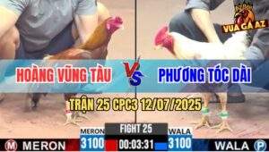 Trận 25 CPC3 12/7/2025 - Bướm Anh Phương Tóc Dài Đá Không Bỏ Chân Nào
