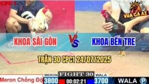 Trận 30 CPC1 24/7/2025 - Bướm Anh Khoa Lên 2 Đá Điều Gục Đầu Xin Thua