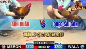 Trận 35 CPC1 8/7/2025 - Vàng Chân Xanh Anh Queo Đá Như Súng Bắn