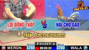 Trận 4 CPC1 26/7/2025 - Gà Xám Anh Hải Nuốt Ói Lùa Điều Chạy Quanh Sân