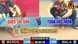 Trận 6 CPC1 26/7/2025 - Anh Quẹo Sài Gòn Và Anh Tuấn Hóc Môn