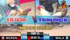 Trận 15 CPC3 14/07/2025 - Anh Vũ Sài Gòn Vs Anh Dương Vũng Tàu