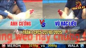 Trận 1 CPC5 22/10/2025 - Anh Cường Rạch Giá Và Anh Vũ Bến Lức