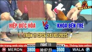 Trận 11 CPC6 24/10/2025 - Que Đè 3 Chấm Buông Đuôi Vũ Không Lại Điều