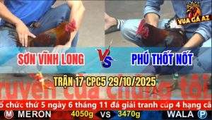 Trận 17 CPC5 29/10/2025 - Anh Sơn Vĩnh Long Và Anh Phú Thốt Nốt