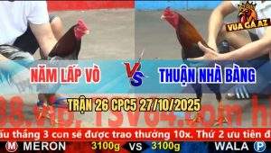 Trận 26 CPC5 27/10/2025 - Anh Năm Lấp Vò Và Anh Thuận Nhà Bàng