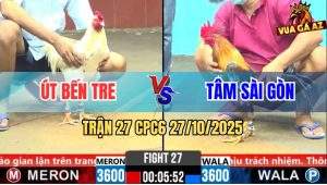 Trận 27 CPC6 27/10/2025 - Xám Son Đá 3 Chân Tiễn Bướm Lên Đường