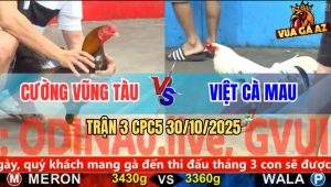 Trận 3 CPC5 30/10/2025 - Anh Cường Vũng Tàu Và Anh Việt Cà Mau