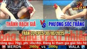 Trận 32 CPC5 30/10/2025 - Anh Thành Rạch Giá Và Anh Phương Sóc Trăng
