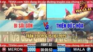 Trận 32 CPC6 15/10/2025 - Điều Cọp Anh Bi Sài Gòn Đâm Như Sam Sít