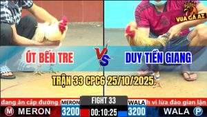 Trận 33 CPC6 25/10/2025 - Úa Gặp Cú Không Hú Miệng Củng Chạy Chết