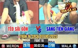 Trận 16 CPC6 7/10/2025