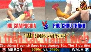 Trận 14 CPC5 9/11/2025 - Anh Nu Campuchia Và Anh Phú Châu Thành