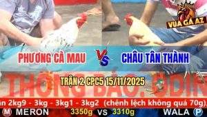 Trận 2 CPC5 15/11/2025 - Anh Phương Cà Mau Và Anh Châu Tân Thành