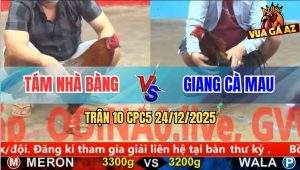 Trận 10 CPC5 24/12/2025 - Điều Cọp Anh Giang Đá 3 Chân Gà Que Bại Liệt