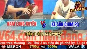 Trận 11 CPC5 6/12/2025 - Gà Que Anh Nam Đâm Gà Úa Không Kịp Tha Lơ