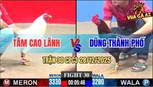 Trận 30 CPC3 28/12/2025 - Gà Điều Anh Dũng Vô Chân Nào Úa Chặn Chân Đó
