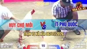 Trận 15 Xà Xía 6/1/2026 - Anh Kẽm Cà Mau Quá Hừng Buông Tay Tính Tiền