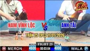 Trận 25 CPC3 11/1/2026 - Điều Mặt Râu Kém 6 Chấm Đứng Cầm Hơi Lấy Tiền