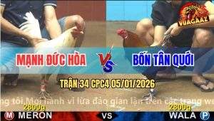 Trận 34 CPC4 5/1/2026 - Nốt Nhạc Đầu Bướm Chân Xanh Đá Điều Xanh Cỏ