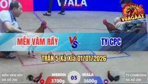 Trận 5 Xà Xía 01/01/2026